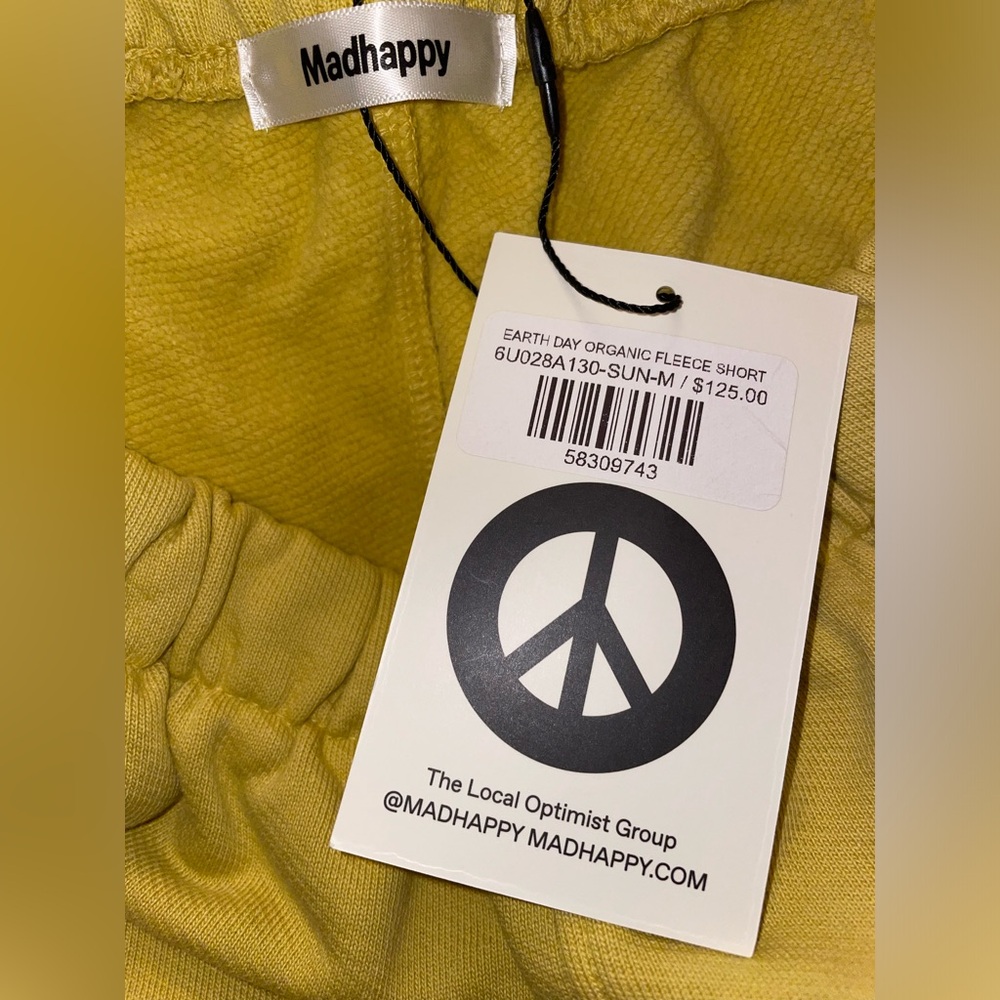 50. Madhappy Organic Fleece Shorts - Picture 6 of 9